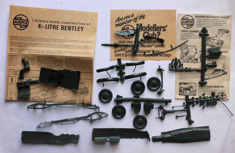 Kit plástico Airfix 1/32 Bentley 4,5L 1930