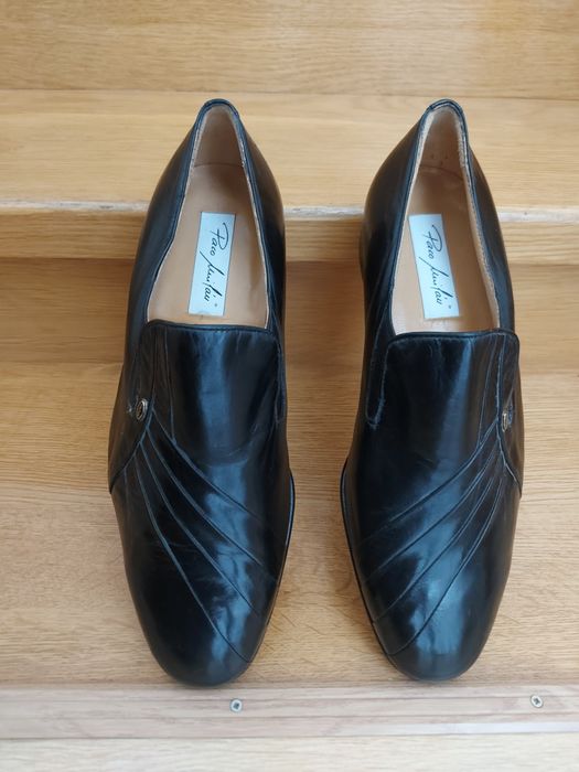 Классические мужские туфель (лоферов) черного цвета paco de lucía,