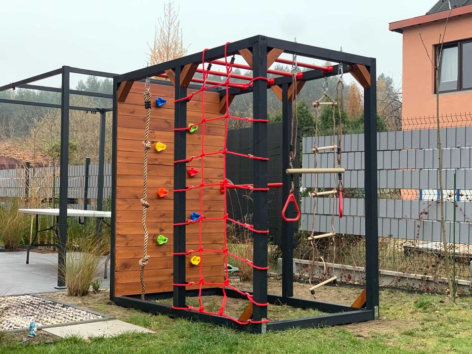 PROMOCJA - Plac zabaw - Laura - Drewniany - Małpi gaj - Wspinaczka
