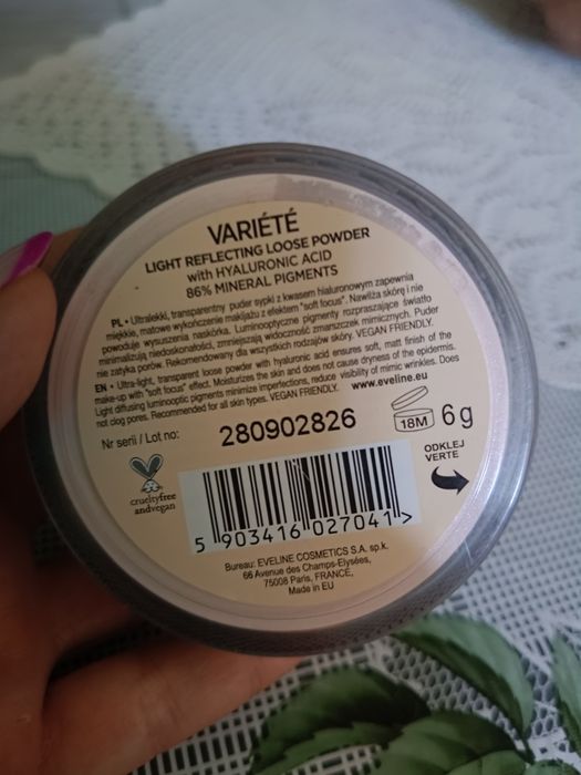 Eveline variette puder