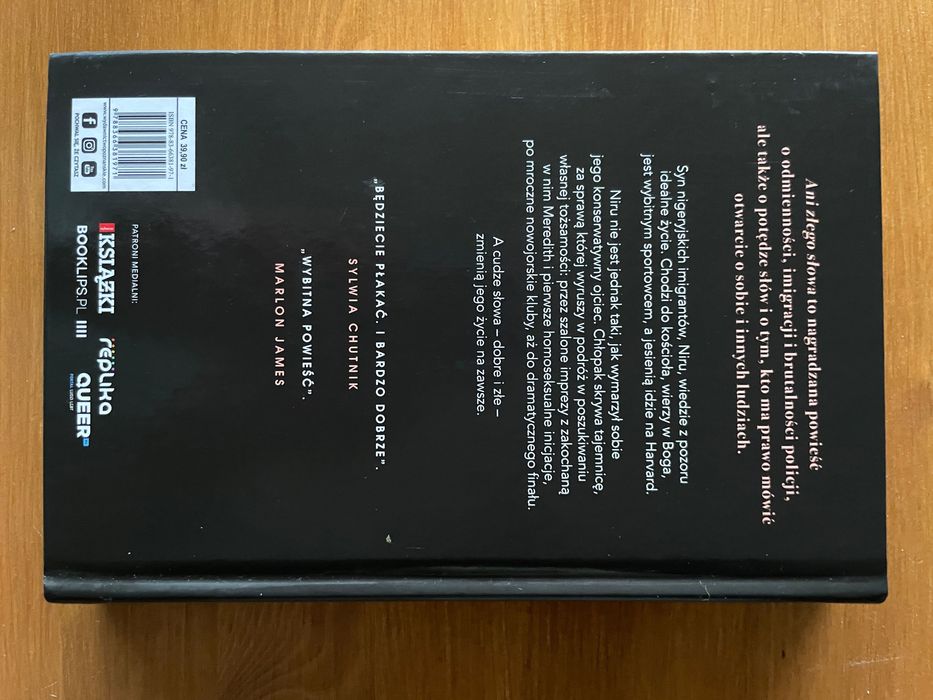 Uzodinma Iweala — Ani złego słowa