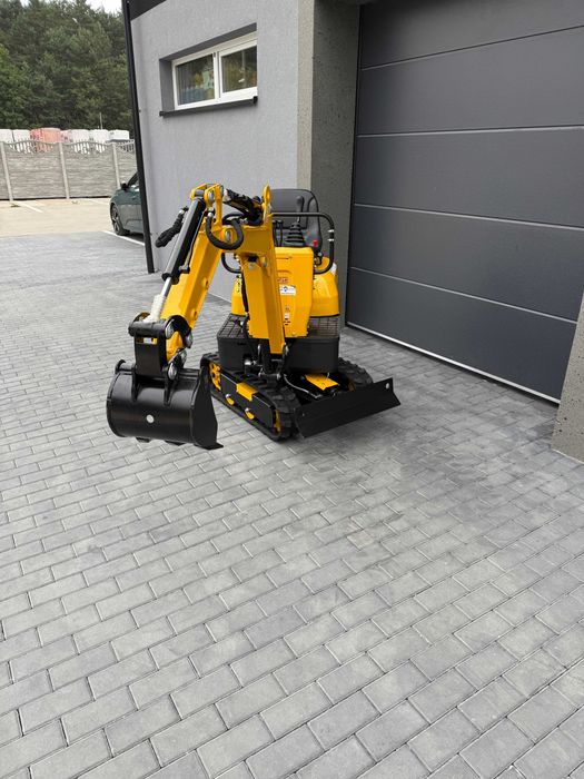 Koparka Minikoparka gąsienicowa 8,6 KM 2 sekcyjna pompa benzyna 306 cm