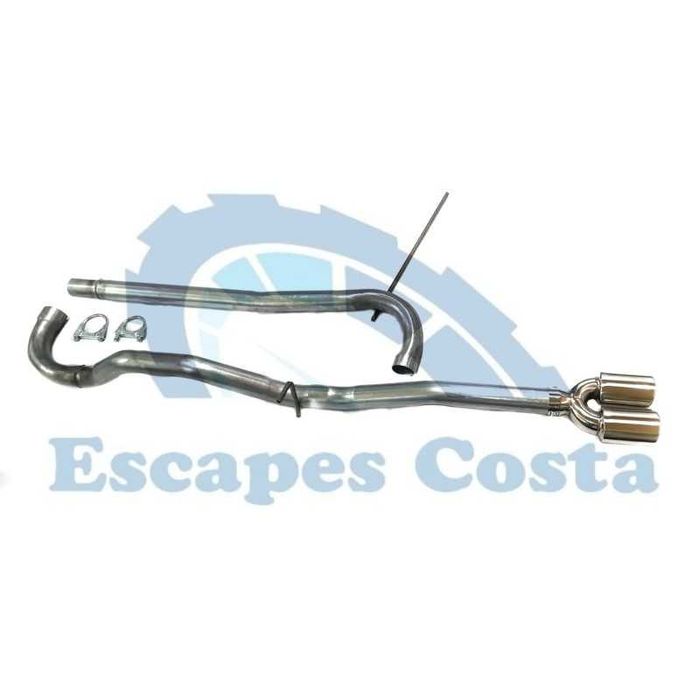 LINHA DE ESCAPE RETA DE 60 mm PARA A4-PASSAT B5