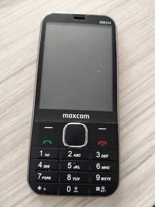 Telefon maxcom obudowa czarna
