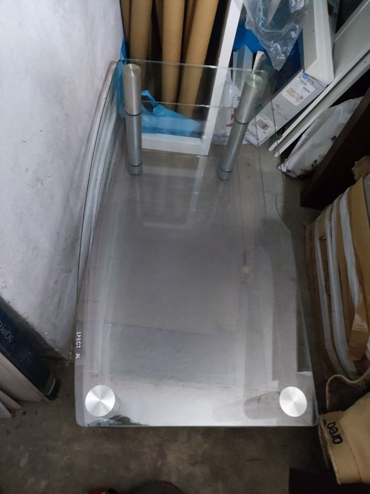 Móvel de TV em vidro SPECTRAL - mesa em vidro