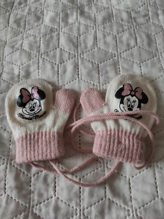 Rękawiczki dla niemowlaka myszka Minnie Pepco