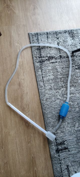 Aquário 60LT com tampa e lâmpada branca Led + filtro + termostato + sifão para retirar água