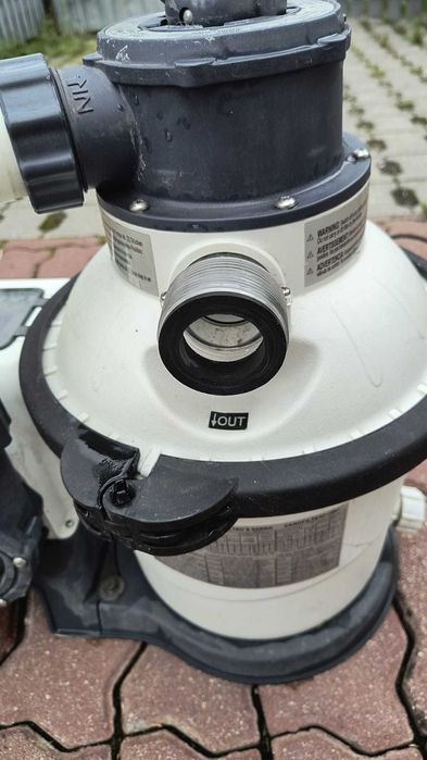 Pompa basenowa piaskowa intex sf90220-1 + basen Bestway Steel Pro Max