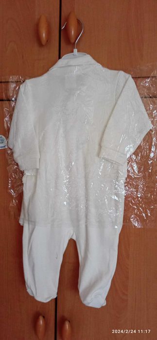 Ubranko do chrztu chlopiec rozm. 62