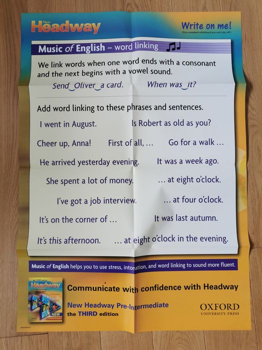 Plakaty język angielski