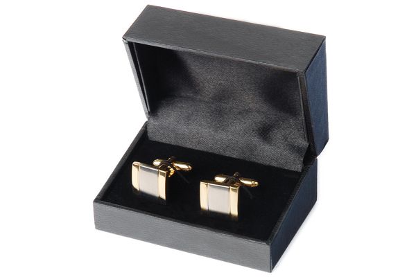 Spinki Do Mankietów Koszuli Spinka + Pudełko S22