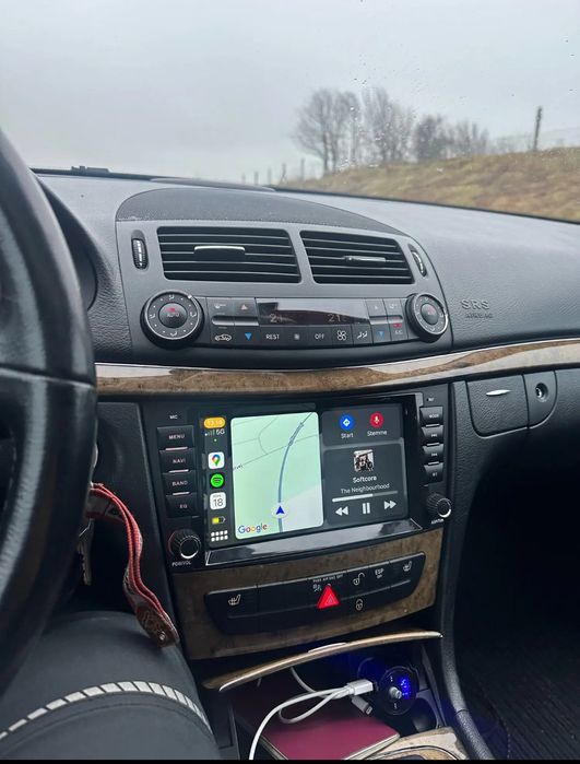 Rádio Android 14 com GPS Mercedes W211/CLS(Artigo Novo)