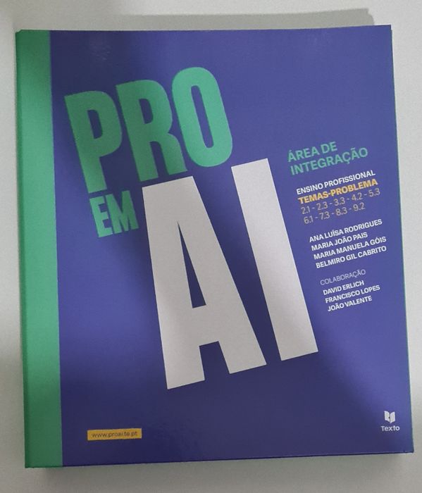 Dossier professor  Área de Integração.  Novo