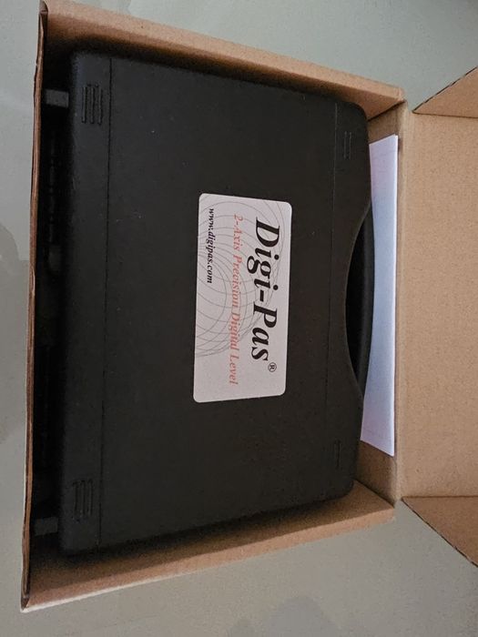 Digi-Pas DWL 3000XY Bluetooth - Nível de bolha de ar digital de máquin