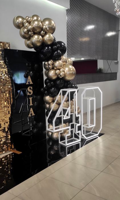 Cyfry 18 liczby 18 LED ledon wynajem