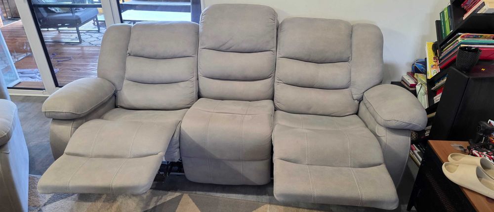 Zestaw KAOS POD funkcje RELAX (Sofa 3os. + 2 Fotele)