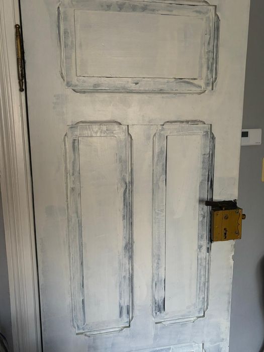 drzwi piękne drewno antyk