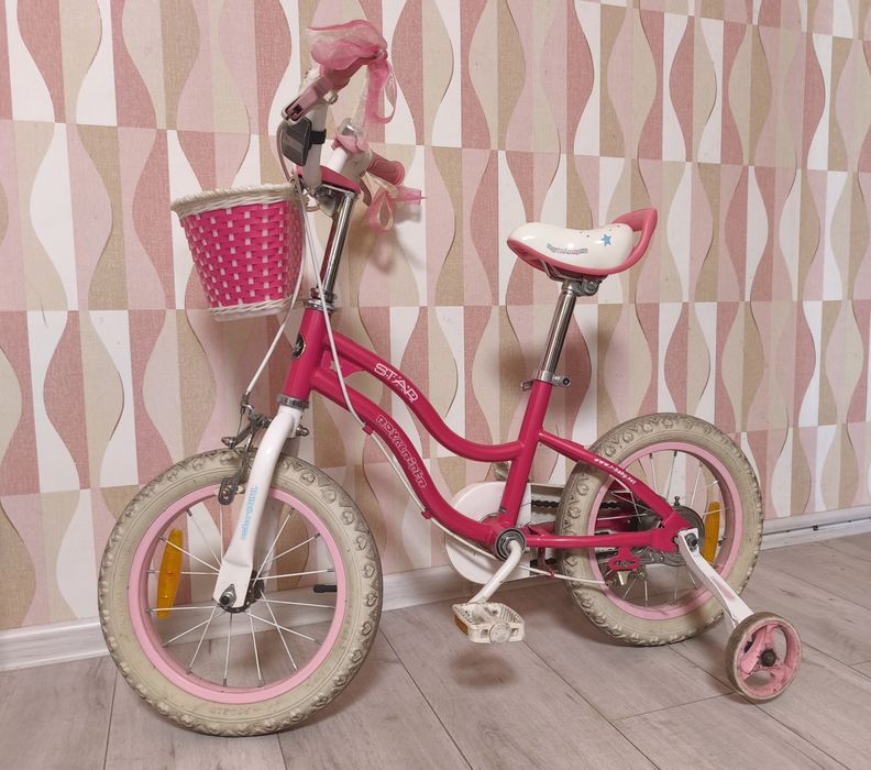 Велосипед RoyalBaby Star Girl 18" рожевий