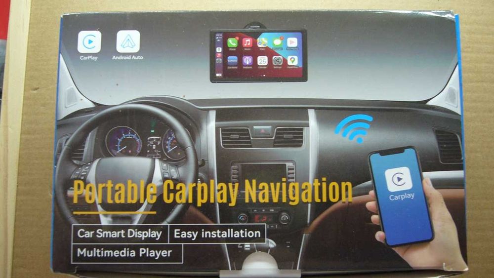 Android Auto / Carplay com câmera taseira - Novo