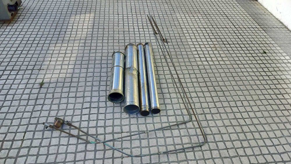 Máquina de aquecimento a gasóleo (para uso ou peças)