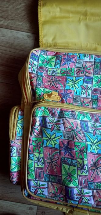 Plecak tornister nowy w kwiatki