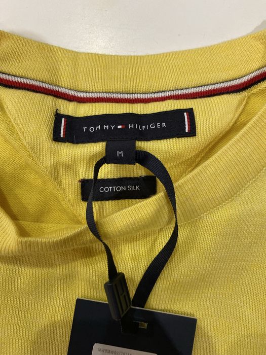 Кофта реглан Tommy Hilfiger cotton silk