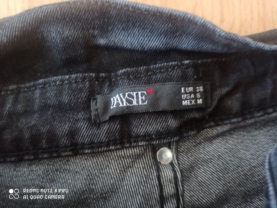 Jeansy damskie momfit r. 38