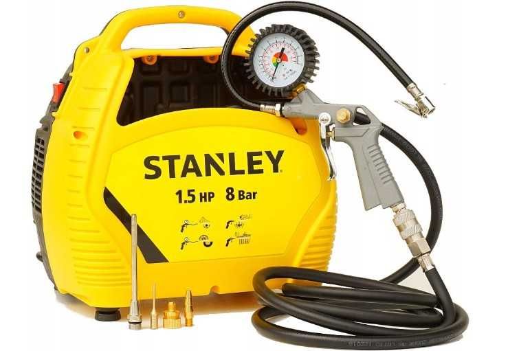 Kompresor bezolejowy 1100 W Stanley Air Kit 1.5KM 8 bar SPRĘŻARKA N