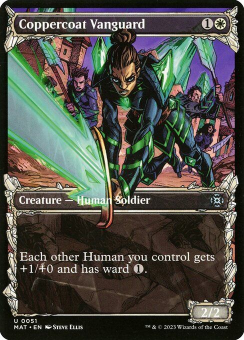 Karta Magic The Gathering Coppercoat Vanguard MAT 51