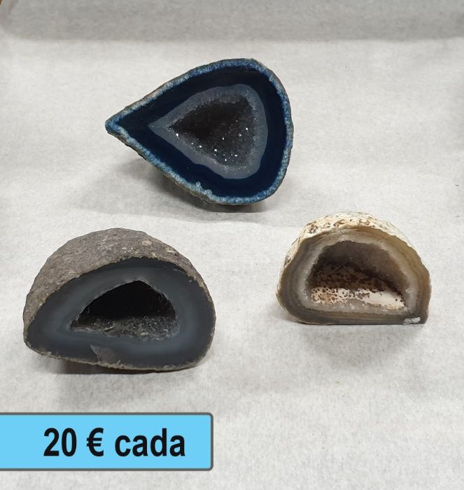 31 Geodos Ágata Natural - diversos