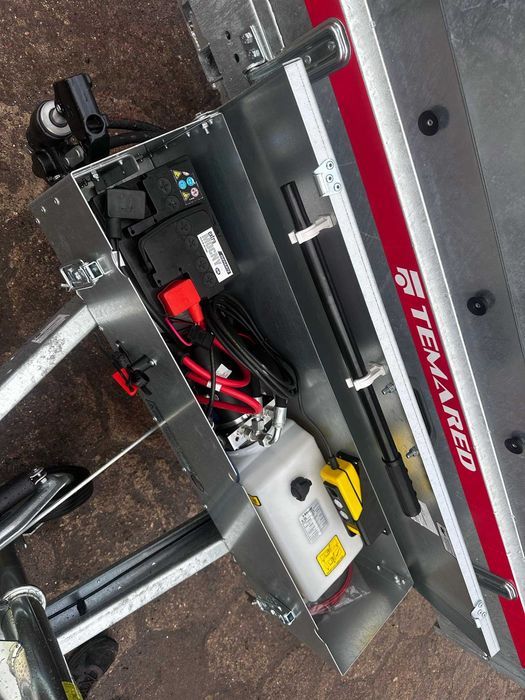 Przyczepa wywrotka TEMARED TIPPER 3217/2C 3.5T stalowe burty DOSTAWA