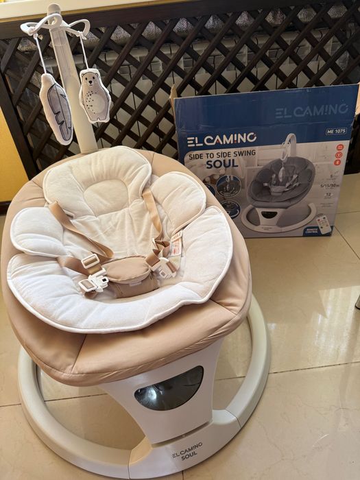 Електрична гойдалка/шезлонг для новонароджених