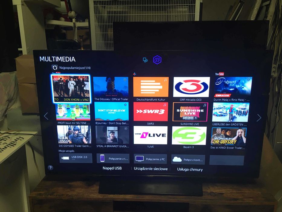 Telewizor 50 cali Samsung Smart TV WiFi