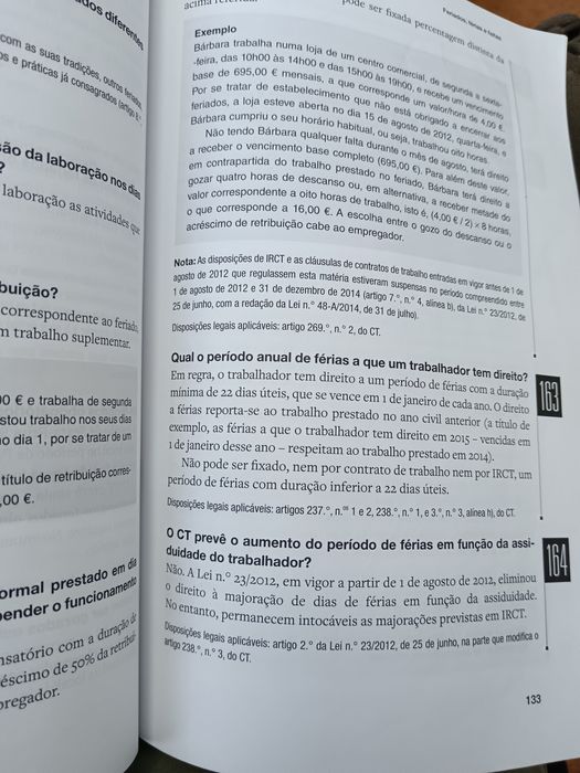 Livros leis do trabalho