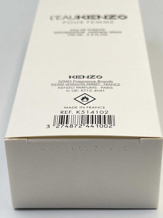 Kenzo L'Eau Kenzo Pour Femme edt 100 мл Оригинал