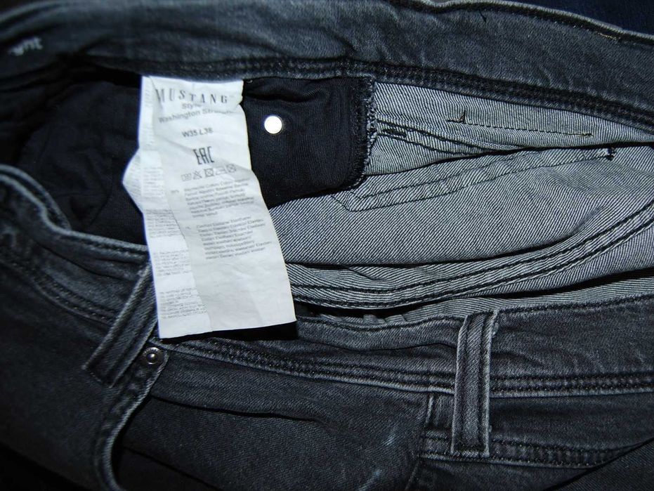 MUSTANG Washington W35 L38 pas 94 jeansy męskie proste stretch