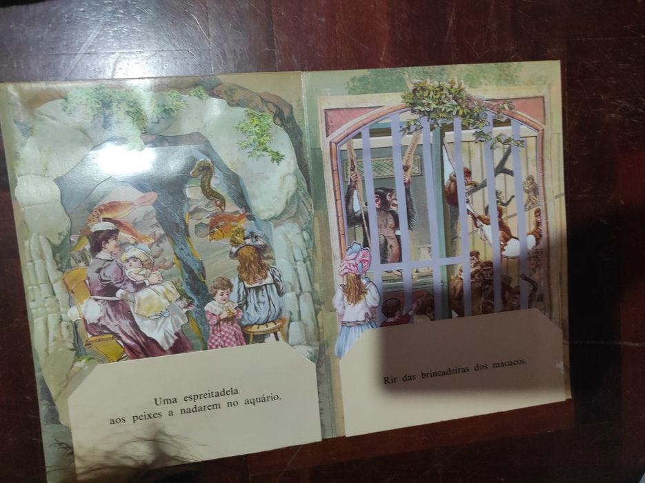 Livro antigo pop-up
