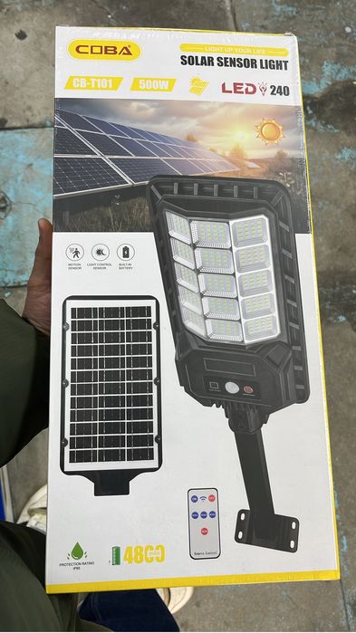 Iluminação led exterior ultra potentes com suporte