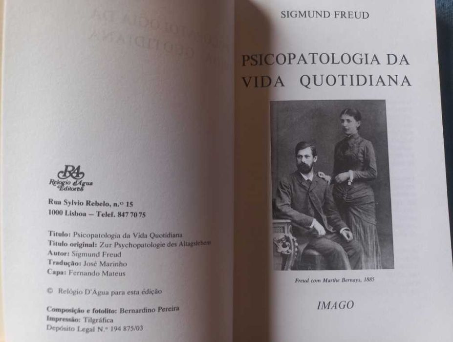 Psicopatologia da Vida Quotidiana - Sigmund Freud