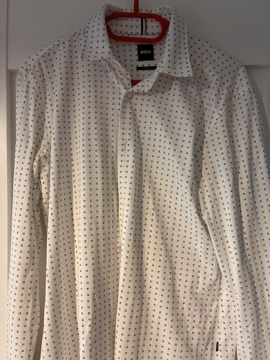 2x Oryginalna koszula męska BOSS – Slim Fit (zestaw)