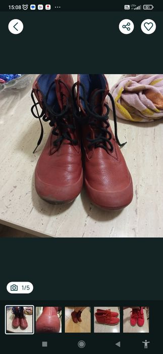 Skórzana buty 39 Camper