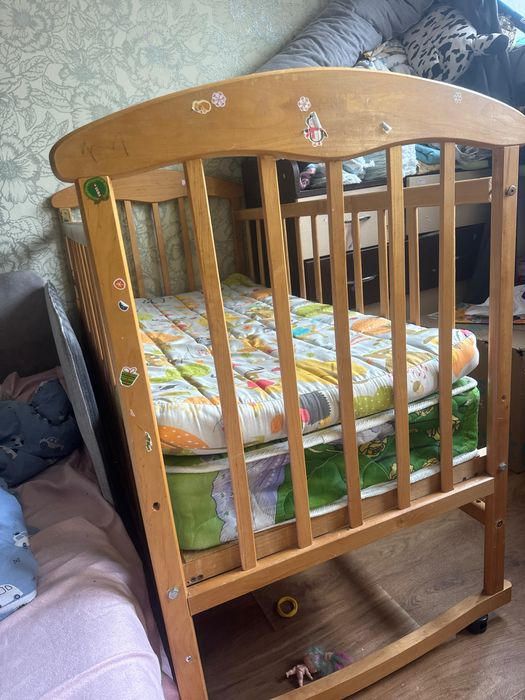 Матрас матрац в манеж дитячу кроватку