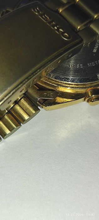 Годинник чоловІчий SEIKO QUARTZ Chronograph 7E32 B182 5 головок