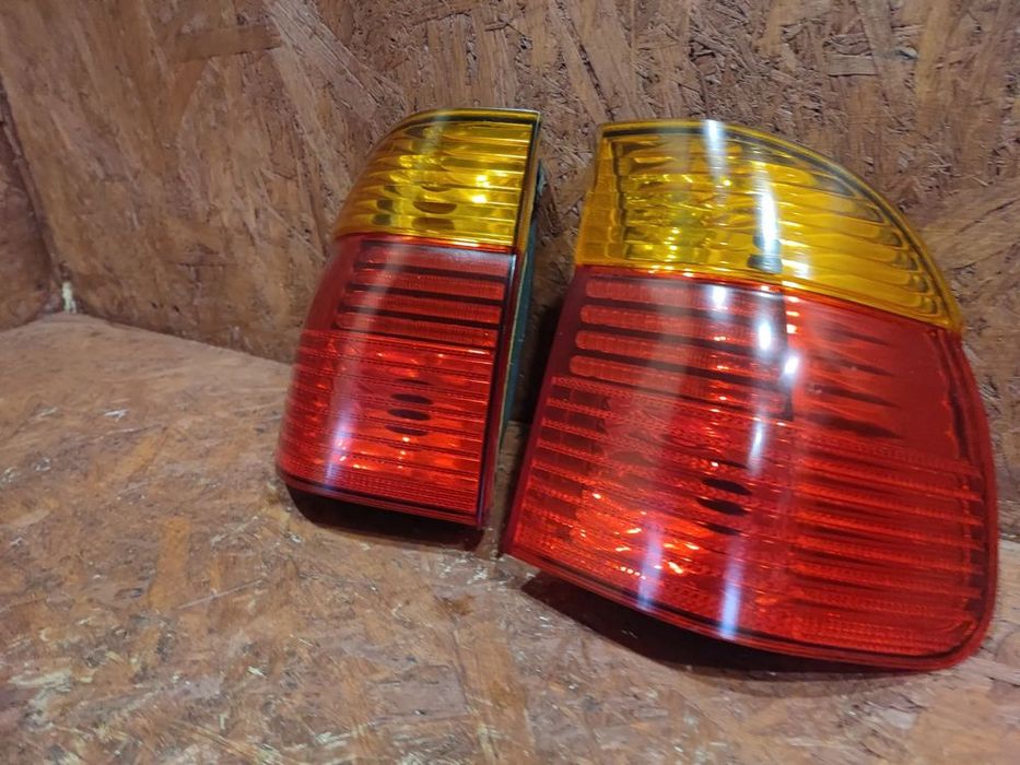bmw e39 touring oryginalne lampy tył led / poliftowe diodowe pomarań