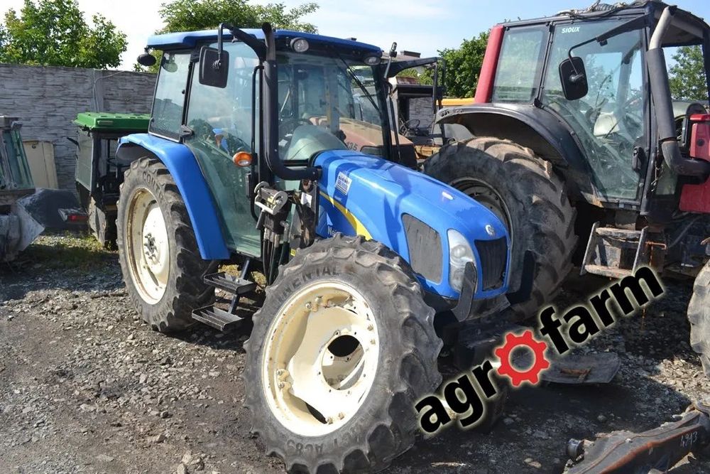 New Holland T5050 silnik most obudowa skrzynia piasta blok zawór
