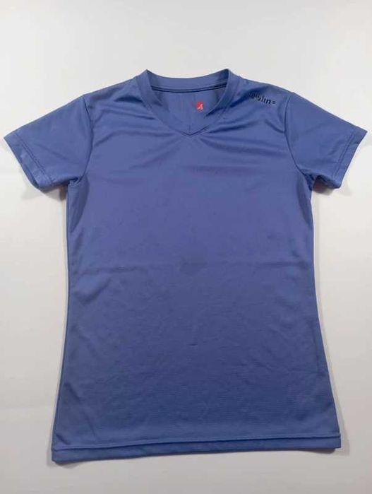 Newline męski T-shirt sportowy XS fioletowy treningowy techniczny