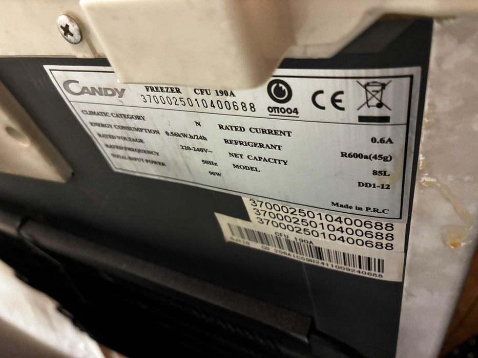 Arca Vertical Candy 85L / 4 Gavetas