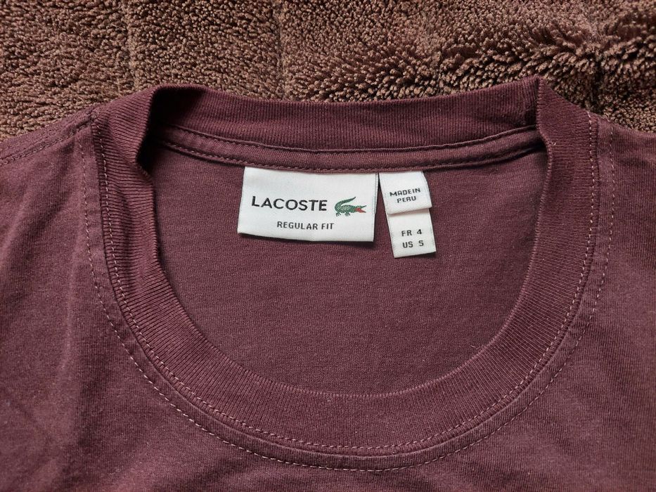 Футболка фірми lacoste оригінал 

Размер: S/ M

Заміри детальні:

Довж