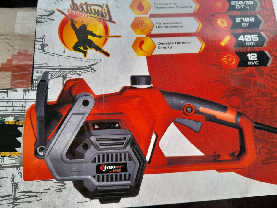 Электропила Ямамото 2750 Оригинал 40СМ Автоматическая Смазка Цепи