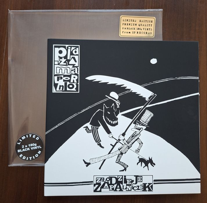 Pidżama Porno - Złodzieje Zapalniczek 2LP Limited czarny winyl nr 234